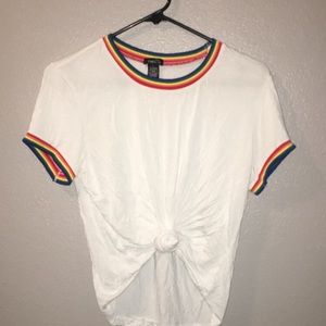 rue 21 rainbow tee